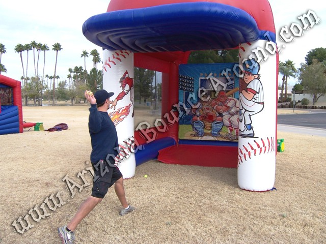 Radar speed pitch rental Phoenix, Scottsdale Arizona. Speed pitch booth rentals